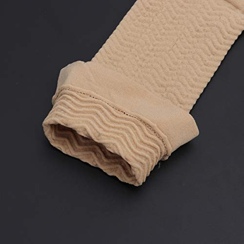 Artibetter Brazo elástico de compresión Mangas calienta Brazos Moldeador para béisbol Baloncesto fútbol Ciclismo Golf Artritis linfedema - Beige