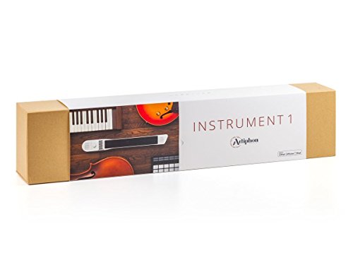 Artiphon INSTRUMENT 1 – Controlador MIDI USB MPE Multiinstrumento para Guitarra, Violín, Piano, Batería y Producción de Música (iOS, iPhone, iPad, Mac y PC), negro
