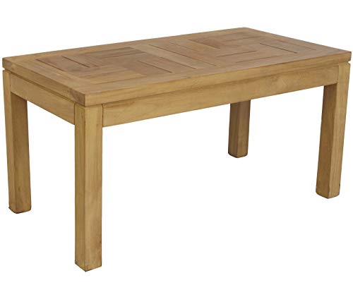 artTECA Mesa Auxiliar Teca 90x45cm.