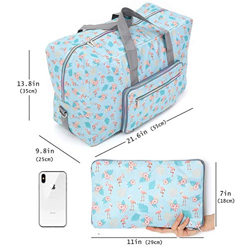 Arxus Bolso Grande de Viaje Plegable en la Bolsa de Viaje con Equipaje y Correa para el Hombro