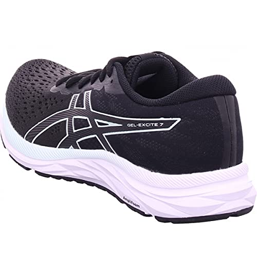 Asics 1012A562 004, Running Shoe Mujer, Black/Bio Mint, 42.5 EU