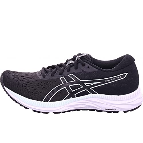 Asics 1012A562 004, Running Shoe Mujer, Black/Bio Mint, 42.5 EU