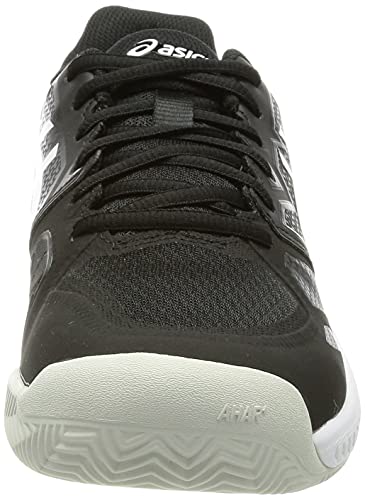 ASICS Gel-Challenger 13 Clay, Zapatillas de Tenis Hombre, Negro Blanco, 42.5 EU