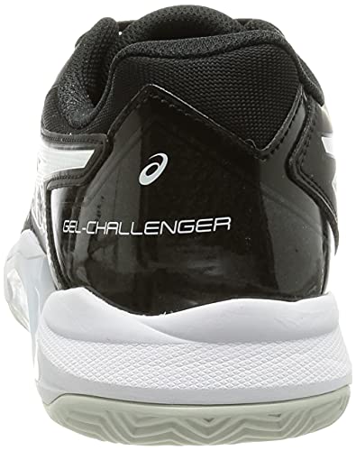 ASICS Gel-Challenger 13 Clay, Zapatillas de Tenis Hombre, Negro Blanco, 42.5 EU
