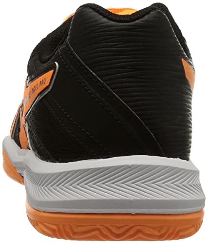 ASICS Gel-Padel Pro 4, Zapatillas de Running Hombre, Black Orange Pop, 44.5 EU