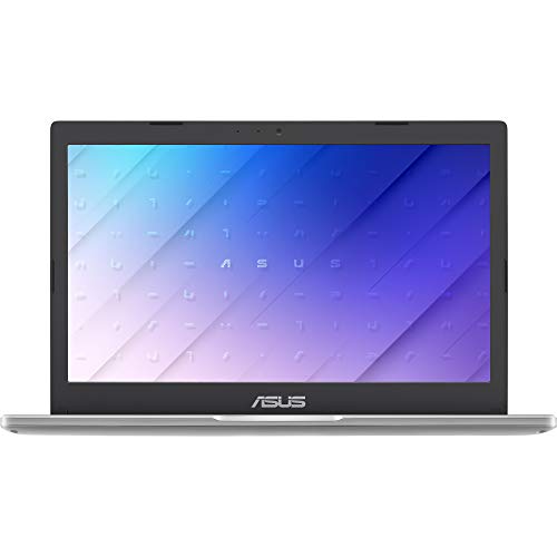 ASUS E210MA-GJ003R - Portátil 11.6" HD (Celeron N4020, 4GB RAM, 64GB eMMC, UHD Graphics 605, Windows 10 Pro) Blanco Sueño - Teclado QWERTY español