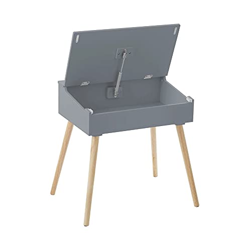 ATMOSPHERA CREATEUR D'INTERIEUR Pupitre Individual Gris, Madera, cm