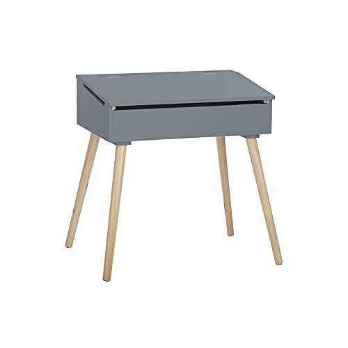 ATMOSPHERA CREATEUR D'INTERIEUR Pupitre Individual Gris, Madera, cm