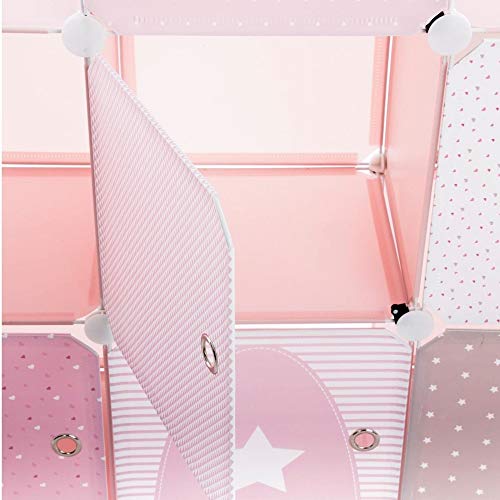 Atmosphera TP-3560238909850_83611_Vendor Almacenamiento, Rosa, L. 94,5 x l. 109 x H. 32 cm