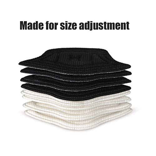 Atrumly 2PCS Almohadillas para el talón Almohadillas para pie del zapato Protectores para el talón Cojín portátil transpirables