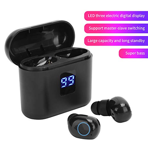 Auriculares, Auriculares de Alta Definición, para Escuchar Música Auriculares con Pantalla Digital Auriculares con Control Táctil
