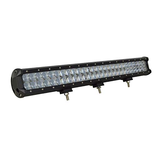 AUXTINGS 25 pulgadas 162 LED Light bar Fish Eye High Brightness Lens Spot Flood Combo IP67 Work Lights Off Road Light Fit for Pickup SUV 4X4 ATV UTE etc