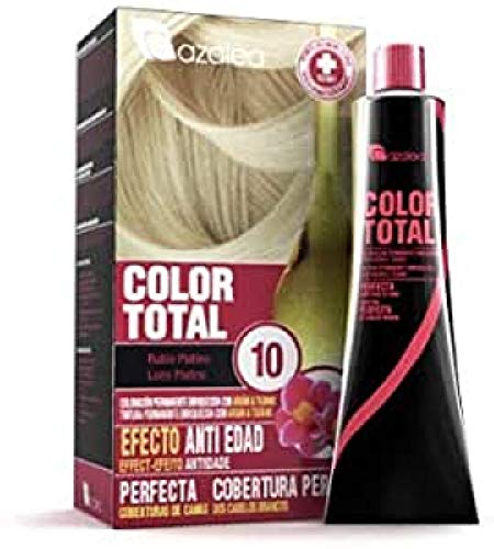 Azalea Total Tinte Capilar Permanente, Color Platino - 224 gr