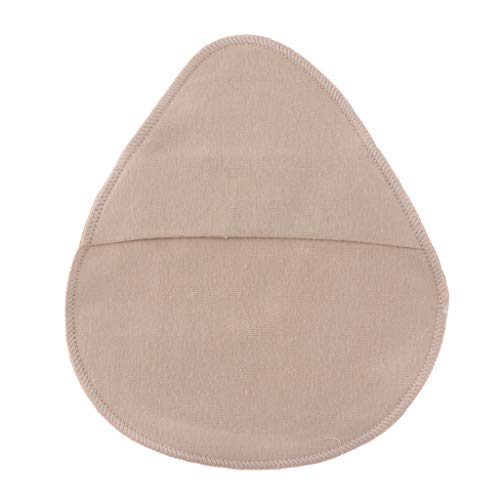 B Baosity Funda Protectora de Algodón Almohadilla de Seno Sujetador Cubierta de Pezón para Mastectomía Prótesis - Carne, L