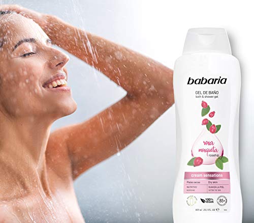 Babaria - Gel de Baño con Rosa Mosqueta - 600 ml