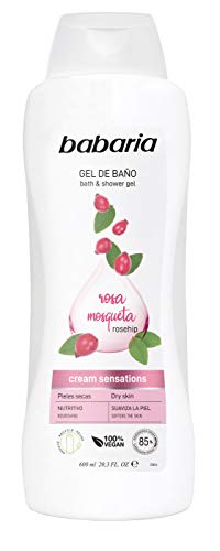 Babaria - Gel de Baño con Rosa Mosqueta - 600 ml