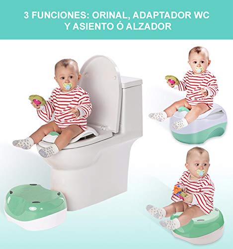 Babify Orinal 3 en 1 para bebés y niños Baby Potty