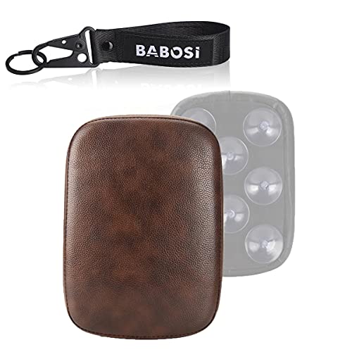 BABOSi - Cojín de asiento con recambio de 8 ventosas para Harley 883, X48 1200