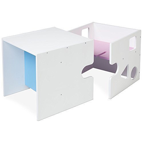 babybay Babycube - Cubo para sentarse/jugar, color blanco