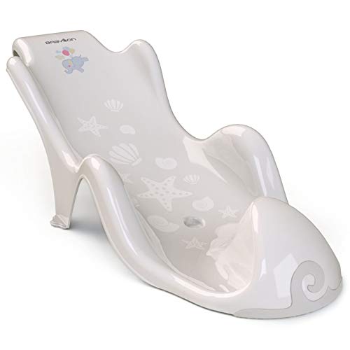 BABYLON asiento bañera bebe Aqua Grand hamaca bañera bebe silla bañera bebe adaptador bañera bebe gris