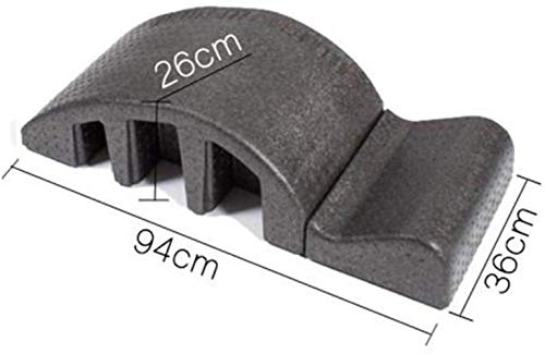 Back stretching massage support Pilates Yoga Pilates Spine cama de masaje, Corrección de Pilates Tabla cifosis aparatos de ejercicios de Pilates Pilates curvo cama deformidad cervical de espuma Correc