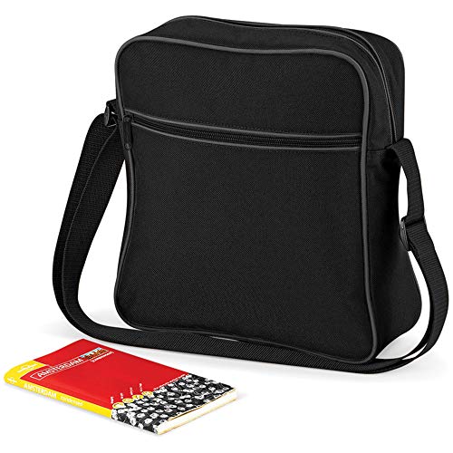 BagBase - Bolso al hombro para hombre azul French Navy/White Talla:talla única