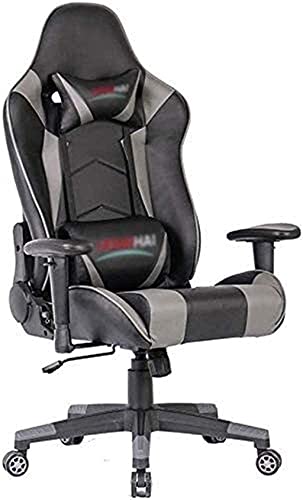 BaiJaC Silla de Oficina del Ordenador, Sillón Computadora Sillas Gaming Swivel High High Home Office Office Computer Sillas Recliner Sport Racing Silla Silla Silla (Color: Color, Tamaño: 70x70x125cm)