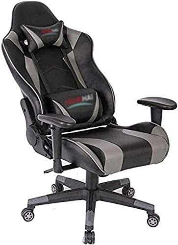 BaiJaC Silla de Oficina del Ordenador, Sillón Computadora Sillas Gaming Swivel High High Home Office Office Computer Sillas Recliner Sport Racing Silla Silla Silla (Color: Color, Tamaño: 70x70x125cm)