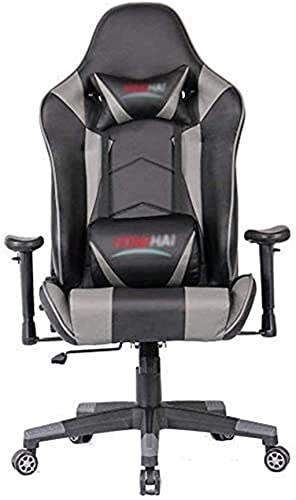 BaiJaC Silla de Oficina del Ordenador, Sillón Computadora Sillas Gaming Swivel High High Home Office Office Computer Sillas Recliner Sport Racing Silla Silla Silla (Color: Color, Tamaño: 70x70x125cm)