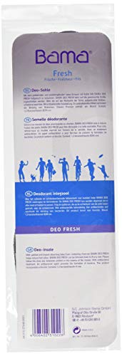Bama Deo Fresh, Plantilla Unisex Adulto, Gris Oscuro, Einheitsgröße