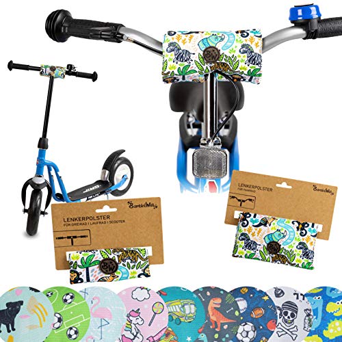 BambinIWelt Protector de manillar acolchado para scooter, bicicleta, triciclo para modelos Puky