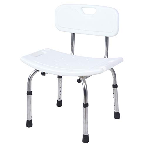 Banco de Ducha de Silla elevadora de bañera portátil, Asientos de baño, Silla de bañera médica para Adultos Ancianos discapacitados