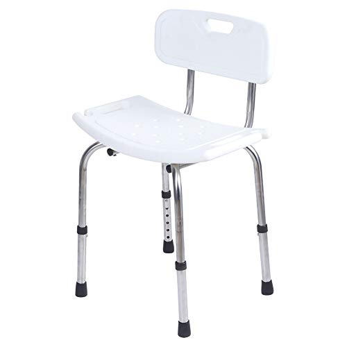 Banco de Ducha de Silla elevadora de bañera portátil, Asientos de baño, Silla de bañera médica para Adultos Ancianos discapacitados