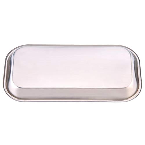 Bandeja médica rectangular, bandeja de instrumentos, para quirófano de hospital