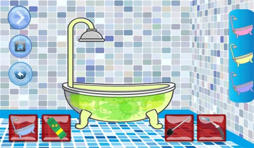 Baño limpio - Limpieza del inodoro