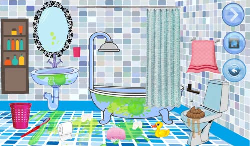 Baño limpio - Limpieza del inodoro