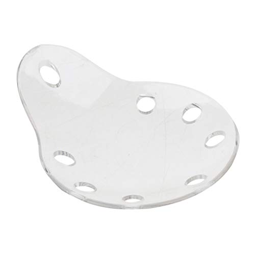 Baoblaze Protector Ocular con Visor de Plástico con Orificios Sin Cubierta de Tela - Claro 8 orificios