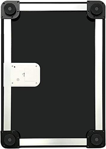 Báscula Digital para Mascota, Medición de Peso de Perro y Gato con 3 Modos de Pesaje (kg, oz, lb) Capacidad de 220 Libras con Precisión de 10g, Negro 25.6 17.7 pulgadas