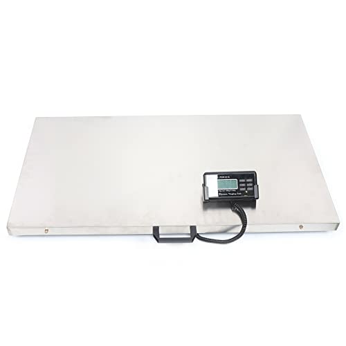 Báscula veterinaria de acero inoxidable, 300 kg