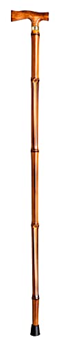 Bastón muletilla Caminar de bambú con puño Madera (609)