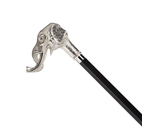 Bastones para caminar de madera elefante para mayores mujer hombre muletas calidad de la artesanía