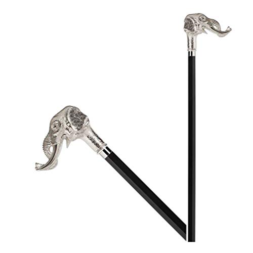 Bastones para caminar de madera elefante para mayores mujer hombre muletas calidad de la artesanía