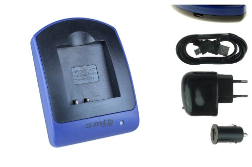 Baterìa + Cargador (USB/Coche/Corriente) IA-BP125A para Samsung HMX-M20, Q100, Q130, Q200, QF30, QF320, T10, T11 Ver Lista!