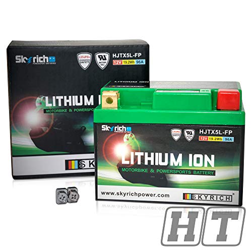 Bateria Litio Skyrich HJTX5L-FP, negro y verde