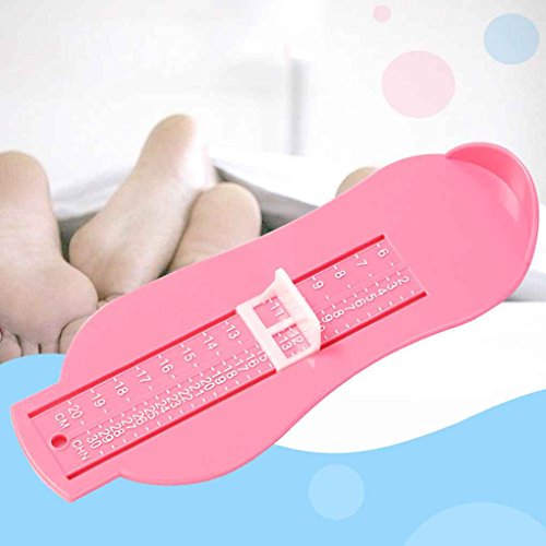 Beaums Zapatos infantiles Gauge medir los pies tamaño de la regla de medición de la herramienta de bebé para niños zapatos de niño zapatos Accesorios Medidor de medida del pie