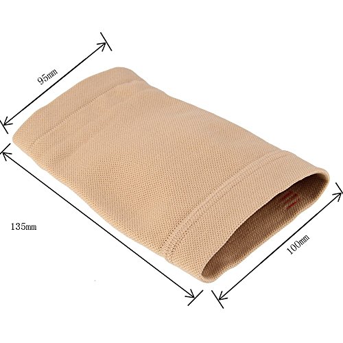 Beauty7 Cubierta del Tatuaje Tatuajes Unisex Protectión UV Proteger la Muñeca Manos Ropa y Uniformes de Trabajo Seguridad Color Negro Carne Piel M L (M, Piel)