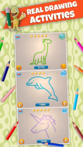 BeeArtist PRO - Dibujos para Niños. Juego de dibujo. uego para Dibujar con el dedo.
