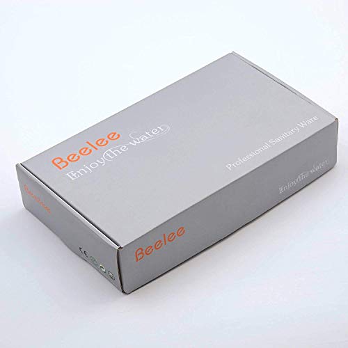 Beelee BL9009HC-AFSingle - Grifo para lavamanos, grifo para lavamanos, acabado cromado pulido