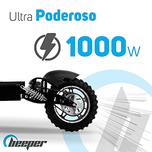 BEEPER Scooter eléctrico Cross 1000W 36V Batería Lithium-Ion FX1100 FX1100-S (FX1100-S)