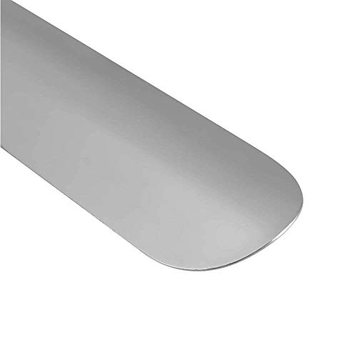 behone 2pcs Calzadores de acero inoxidable, Calzador Pequeño 30 cm de Largo para Zapatos Metálico Acero Robusto Duradero con Gancho Diseño Elegante y Ergonómico de Viaje Cómodo de Usar